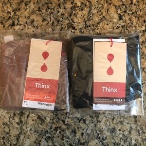THINX Period Underwear Panties - 2 Hiphugger Pairs